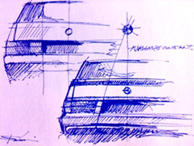 Disegni Studio Alfa 75